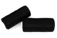 Нитки Micron 20s/2, цвет черный, полиэстер, 183м, 1шт
