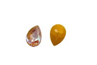 Кристалл Капля 10х7мм, цвет Ochre DL Premium, стекло, 26-280, 2шт