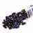 Бисер японский MIYUKI Long Magatama #0454 фиолетовый ирис, металлизированный, 10 грамм - Бисер японский MIYUKI Long Magatama #0454 фиолетовый ирис, металлизированный, 10 грамм