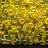 Бисер MIYUKI Drops 3,4мм #0252 желтый, радужный прозрачный, 10 грамм - Бисер MIYUKI Drops 3,4мм #0252 желтый, радужный прозрачный, 10 грамм