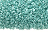 Бисер японский MIYUKI Delica цилиндр 11/0 DB-1567 голубой перламутровый, 5 грамм