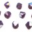 Бусины биконусы хрустальные 6мм, цвет AMETHYST OPAL AB, 747-014, 10шт - Бусины биконусы хрустальные 6мм, цвет AMETHYST OPAL AB, 747-014, 10шт