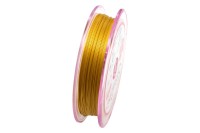 Ювелирный тросик SakuLux7 Flexy7, 0,45мм, 25м, цвет золото, 1017-144