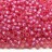 Бисер японский TOHO круглый 11/0 #PF2107 Permanent Finish молочный ярко-розовый, серебряная линия внутри, 10 грамм - Бисер японский TOHO круглый 11/0 #PF2107 Permanent Finish молочный ярко-розовый, серебряная линия внутри, 10 грамм