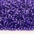 Бисер японский TOHO круглый 11/0 #2224 фиолетовый, серебряная линия внутри, 10 грамм - Бисер японский TOHO круглый 11/0 #2224 фиолетовый, серебряная линия внутри, 10 грамм