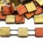 Бисер японский MIYUKI TILA #55046 Black California Gold Rush Matted, матовый непрозрачный, 5 грамм - Бисер японский MIYUKI TILA #55046 Black California Gold Rush Matted, матовый непрозрачный, 5 грамм
