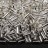 Бисер японский Miyuki Bugle стеклярус 3мм #0001 хрусталь, серебряная линия внутри, 10 грамм - Бисер японский Miyuki Bugle стеклярус 3мм #0001 хрусталь, серебряная линия внутри, 10 грамм