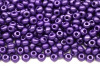 Бисер чешский PRECIOSA круглый 8/0 22015 темно-фиолетовый, PermaLux, 50г