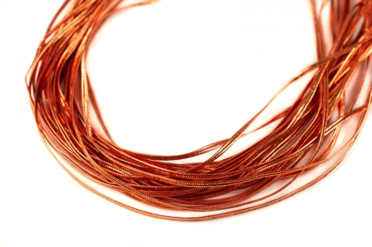 Cутаж 3мм, цвет ST1200 Smooth Metallic Copper (гладкая металлизированная медь), 1 метр Cутаж 3мм, цвет ST1200 Smooth Metallic Copper (гладкая металлизированная медь), 1 метр