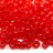 Бисер японский TOHO круглый 6/0 #0005 светлый сиамский рубин, прозрачный, 10 грамм - Бисер японский TOHO круглый 6/0 #0005 светлый сиамский рубин, прозрачный, 10 грамм