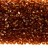 Бисер чешский PRECIOSA Богемский граненый, рубка 9/0 10090 коричневый прозрачный, около 10 грамм - Бисер чешский PRECIOSA Богемский граненый, рубка 9/0 10090 коричневый прозрачный, около 10 грамм