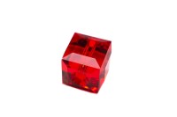 Бусина куб Swarovski 5601 #227 6мм Light Siam, 5601-6-227, 1шт