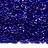 Бисер чешский PRECIOSA Богемский граненый, рубка 11/0 31080 синий радужный, около 10 грамм - Бисер чешский PRECIOSA Богемский граненый, рубка 11/0 31080 синий радужный, около 10 грамм