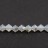 Бусины биконусы хрустальные 4мм, цвет WHITE OPAL GLITTER, 746-128, 20шт - Бусины биконусы хрустальные 4мм, цвет WHITE OPAL GLITTER, 746-128, 20шт