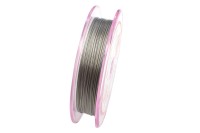 Ювелирный тросик SakuLux7 Flexy7, 0,45мм, 10м, цвет стальной, 1017-139