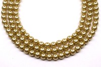 Жемчуг Preciosa Maxima, цвет vanilla, 4мм, 704-157, 10шт