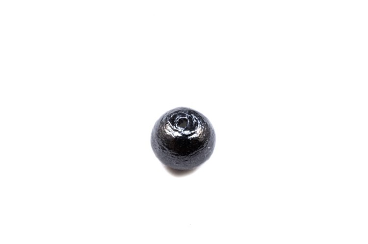 Хлопковый жемчуг Miyuki Cotton Pearl 6мм, цвет Black, 744-040, 1шт Хлопковый жемчуг Miyuki Cotton Pearl 6мм, цвет Black, 744-040, 1шт