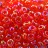 Бисер японский TOHO Magatama 3мм #0165 светлый сиамский рубин, радужный прозрачный, 5 грамм - Бисер японский TOHO Magatama 3мм #0165 светлый сиамский рубин, радужный прозрачный, 5 грамм