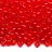 Бисер японский TOHO круглый 8/0 #0005B сиамский рубин, прозрачный, 10 грамм - Бисер японский TOHO круглый 8/0 #0005B сиамский рубин, прозрачный, 10 грамм