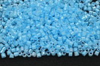 Бисер японский MIYUKI Delica цилиндр 10/0 DBM-2039 синий океан, luminous, 5 грамм