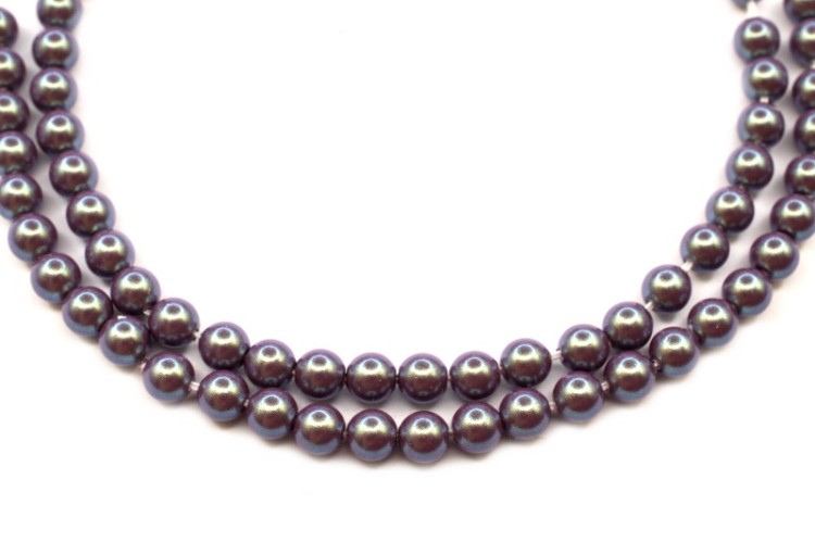 Жемчуг Preciosa Maxima, цвет pearlescent violet, 4мм, 704-049, 10шт Жемчуг Preciosa Maxima, цвет pearlescent violet, 4мм, 704-049, 10шт