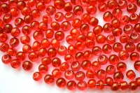 Бисер чешский PRECIOSA Дропс 5/0 01191 розовый прозрачный, 50 грамм