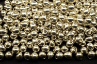 Бисер MIYUKI Drops 3,4мм #0181 серебро, гальванизированный, 10 грамм