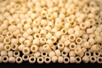 Бисер японский TOHO круглый 8/0 #0051F светло-бежевый, матовый непрозрачный, 10 грамм