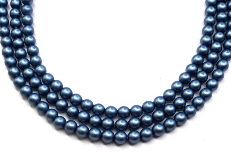 Жемчуг Preciosa, цвет 70539 матовый голубой, 2мм, 10шт Жемчуг Preciosa, цвет 70539 матовый голубой, 2мм, 10шт