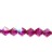 Бусины биконусы хрустальные 5мм, цвет FUCHSIA GLITTER, 750-026, 10шт - Бусины биконусы хрустальные 5мм, цвет FUCHSIA GLITTER, 750-026, 10шт