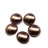 Glass Pearl Cabochon 8мм, цвет 70418 коричневый, 756-003, 5шт - Glass Pearl Cabochon 8мм, цвет 70418 коричневый, 756-003, 5шт
