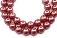 Жемчуг Preciosa Maxima, цвет pearlescent red, 12мм, 704-048, 2шт