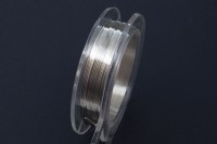 Проволока Artistic Wire 22 Ga (0,64мм), цвет Non Tarnish Silver (не темнеющий серебристый), медь, покрытая серебром, 1009-026, катушка 9,1м