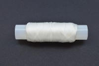 Нить для бисера Титан 110, диаметр 0,1мм, длина 110м, цвет белый, полиэстер, 1030-089, 1шт