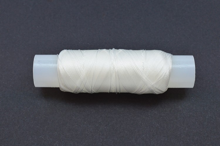 Нить для бисера Титан 110, диаметр 0,1мм, длина 110м, цвет белый, полиэстер, 1030-089, 1шт Нить для бисера Титан 110, диаметр 0,1мм, длина 110м, цвет белый, полиэстер, 1030-089, 1шт