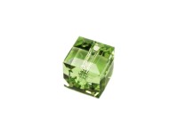 Бусина куб Swarovski 5601 #214 6мм Peridot, 5601-6-214, 1шт