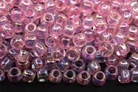 Бисер японский TOHO круглый 6/0 #0171D балерина, радужный окрашенный, 10 грамм