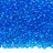 Бисер чешский PRECIOSA круглый 8/0 60150 голубой прозрачный, квадратное отверстие, 50г - Бисер чешский PRECIOSA круглый 8/0 60150 голубой прозрачный, квадратное отверстие, 50г