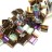 Бисер японский MIYUKI TILA #55020 Crystal Copper Rainbow, радужный прозрачный, 5 грамм - Бисер японский MIYUKI TILA #55020 Crystal Copper Rainbow, радужный прозрачный, 5 грамм