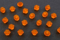 Бусины биконусы хрустальные 4мм, цвет SUN MATT, 746-132, 20шт