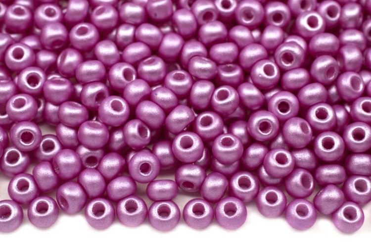 Бисер чешский PRECIOSA круглый 8/0 22012 лаванда, PermaLux, 50г Бисер чешский PRECIOSA круглый 8/0 22012 лаванда, PermaLux, 50г
