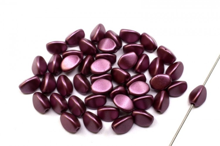 Бусины Pinch beads 5х3мм, отверстие 0,8мм, цвет 25031 бургунди, пастель, 755-112, 10г (около 117шт) Бусины Pinch beads 5х3мм, отверстие 0,8мм, цвет 25031 бургунди, пастель, 755-112, 10г (около 117шт)