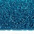 Бисер японский MIYUKI круглый 15/0 #0025F капри синий, матовый, серебряная линия внутри, 10 грамм - Бисер японский MIYUKI круглый 15/0 #0025F капри синий, матовый, серебряная линия внутри, 10 грамм