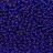 Бисер чешский PRECIOSA круглый 10/0 37080 синий, серебряная линия внутри, 20 грамм - Бисер чешский PRECIOSA круглый 10/0 37080 синий, серебряная линия внутри, 20 грамм