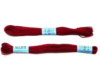 Мулине Gamma, цвет 0709 темно-красный, хлопок, 8м, 1шт