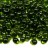 Бисер MIYUKI Drops 3,4мм #0158 оливка, прозрачный, 10 грамм - Бисер MIYUKI Drops 3,4мм #0158 оливка, прозрачный, 10 грамм