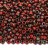 Бисер японский MIYUKI круглый 11/0 #4513 гранатовый красный, непрозрачный пикассо, 10 грамм - Бисер японский MIYUKI круглый 11/0 #4513 гранатовый красный, непрозрачный пикассо, 10 грамм