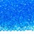 Бисер чешский PRECIOSA круглый 8/0 60010 голубой прозрачный, квадратное отверстие, 50г - Бисер чешский PRECIOSA круглый 8/0 60010 голубой прозрачный, квадратное отверстие, 50г