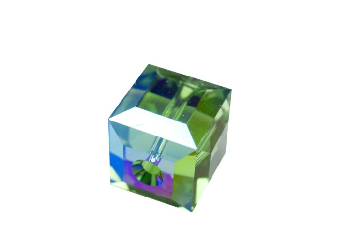 Бусина куб Swarovski 5601 #360 SHIMB 8мм Erinite Shimmer B, 5601-8-360-963, 1шт Бусина куб Swarovski 5601 #360 SHIMB 8мм Erinite Shimmer B, 5601-8-360-963, 1шт