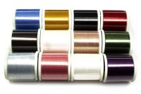 Нить для бисера K.O. Beading Thread, ассорти цветов, длина 50м, 100% нейлон, 1030-214, 1 уп (12 шт)